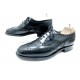 CHAUSSURES CHURCH'S BURWOOD RICHELIEU 7G 41 FR LARGE EN CUIR NOIR SHOES 620€