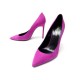 NEUF CHAUSSURES YVES SAINT LAURENT ESCARPINS ANJA 471988 39 DAIM ROSE SHOES 545€