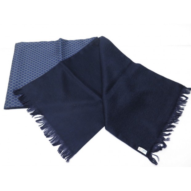 NEUF FOULARD ECHARPE HERMES DOUBLE FACE ETRIER SOIE CACHEMIRE & LAINE SCARF 470€