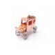 PENDENTIF HERMES CHARM CALECHE EN PLAQUE OR ROSE GOLD CARRIAGE PENDANT 300€