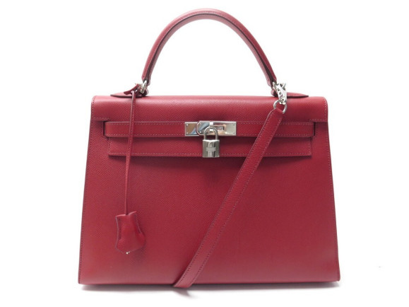 sac a main hermes kelly 32 sellier 2006 en cuir epsom