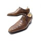 CHAUSSURES JM WESTON RICHELIEU CYCLIST 412 7.5D 41.5 EN CUIR MARRON SHOES 870€