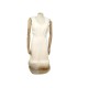 NEUF ROBE LOUIS VUITTON T36 S EN LAINE BEIGE FOURRURE DE RENARD WOOL DRESS 5000€