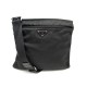 SAC A MAIN PRADA BANDOULIERE SACOCHE POCHETTE EN TOILE NYLON NOIR HAND BAG 1050€