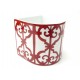 NEUF VASE HERMES BALCON DU GUADALQUIVIR PM EN PORCELAINE ROUGE + BOITE 555€