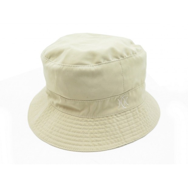 NEUF CHAPEAU MOTSCH POUR HERMES BOB T57 MIXTE POLYESTER ECRU POLYESTER HAT 290€