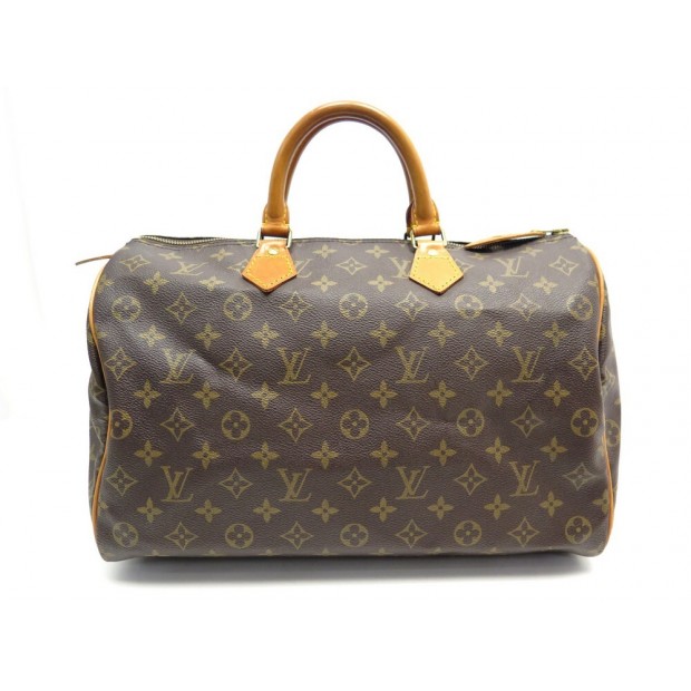 VINTAGE SAC A MAIN LOUIS VUITTON SPEEDY 35 TOILE MONOGRAM M4110 HAND BAG 1030€