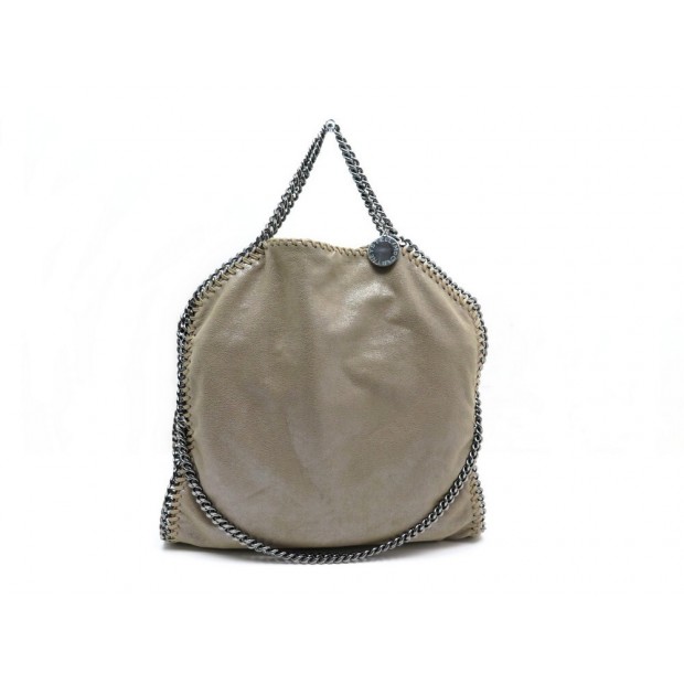 NEUF SAC A MAIN STELLA MC CARTNEY FALABELLA SHAGGY DEER FOLD OVER CABAS BAG 870€