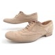 CHAUSSURES BOTTEGA VENETA RICHELIEU LUXE KID 39 DAIM BEIGE ANTILOPE SHOES 390€