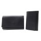 NEUF LOT PORTE MONNAIE LONGCHAMP LE FOULONNE + ETUI CLE EN CUIR NOIR WALLET 150€