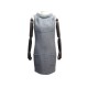 ROBE SANS MANCHES CHANEL P44303 S 36 EN TWEED DE LAINE GRIS WOOL DRESS 4890€