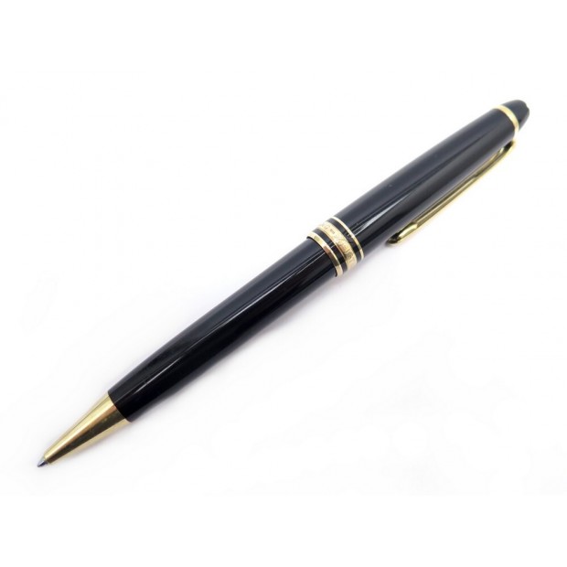 STYLO BILLE MONTBLANC MEISTERSTUCK CLASSIQUE DORE 10883 NOIR BOITE BALL PEN 370€