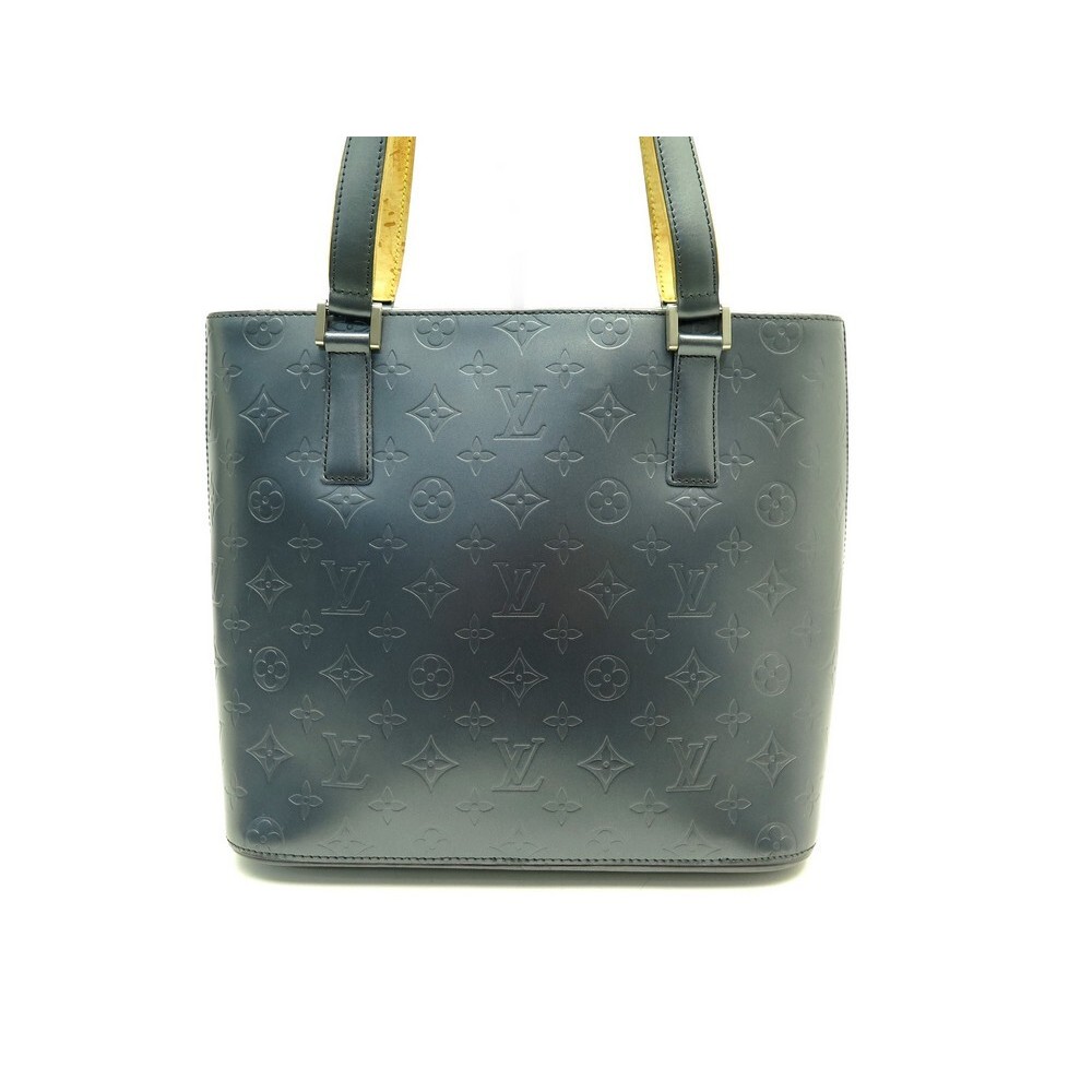 sac a main louis vuitton stockton cuir monogram mat