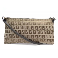 SAC A MAIN FENDI POCHETTE BANDOULIERE 8BT002 TOILE MONOGRAMME FF CLUTCH BAG 720€