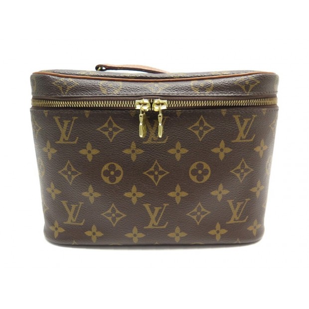 TROUSSE DE TOILETTE LOUIS VUITTON NICE BB TOILE MONOGRAM M42265 POUCH BAG 890€