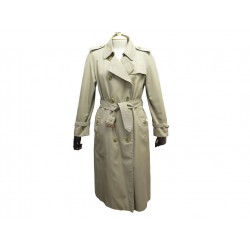 VINTAGE MANTEAU BURBERRYS TRENCH LONG G84A M 38 BEIGE IMPERMEABLE COAT 1550€