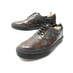 CHAUSSURES LOUIS VUITTON BASKETS TROCADERO 10 44 MONOGRAM SNEAKERS SHOES 640€