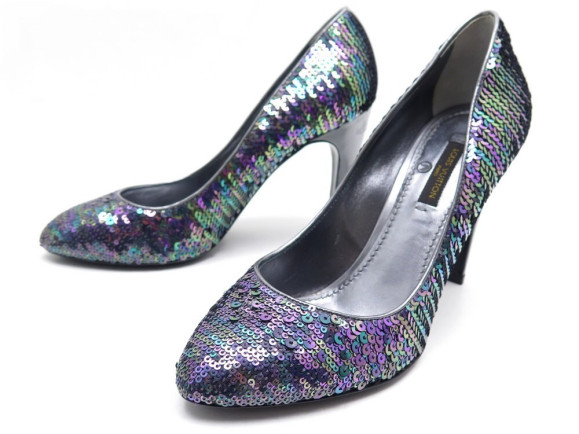chaussures louis vuitton sanaga escarpins 36 en cuir