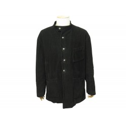 VESTE ARNYS FORESTIERE XL 58 MANTEAU VELOURS COTELE COTON NOIR JACKET 2500€