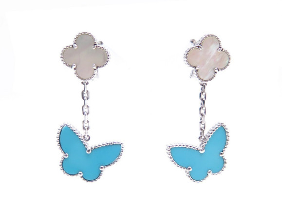 boucles d'oreilles van cleef arpels lucky