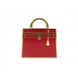 PENDENTIF HERMES ACCESSOIRE CURIOSITE SAC KELLY LAQUE H071667FD09 NECKLACE 295€