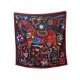 NEUF FOULARD HERMES EN ATTENDANT ULYSSE MANLICK CARRE 140 SOIE BOITE SCARF 800€