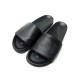 CHAUSSURES HERMES SANDALES MULES BIARRITZ 44.5 EN CUIR NOIR BOITE SHOES 460€