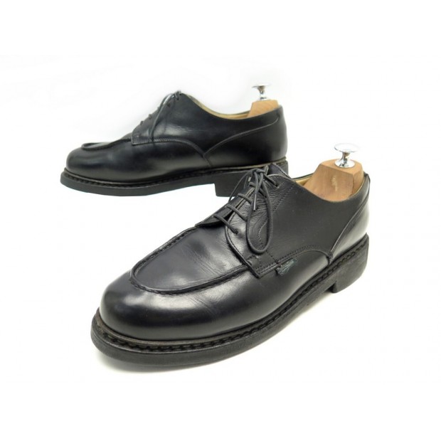 chaussures paraboot chambord golf 8 42 derby cuir noir