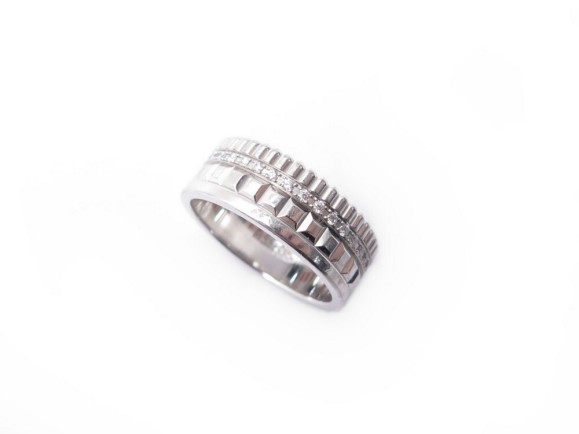 bague boucheron quatre radiant edition pm 54 or blanc