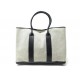 SAC DE VOYAGE HERMES GARDEN PARTY 49 CM LARGE EN TOILE & CUIR TRAVEL BAG 3600€