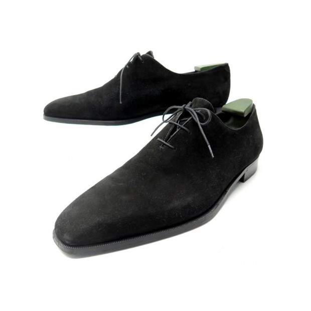 NEUF CHAUSSURES BERLUTI RICHELIEU ALESSANDRO 10.5 44.5 DAIM EMBAUCHOIRS 1925€