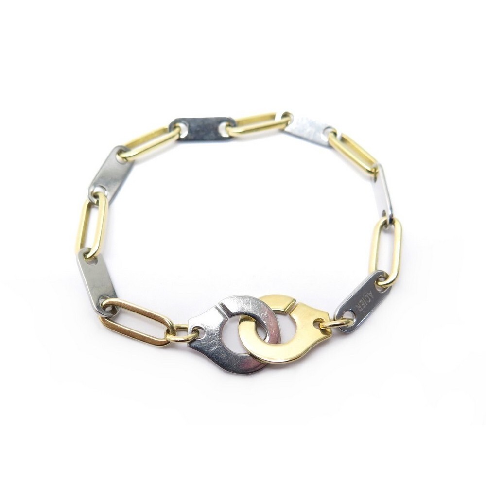 Bracelet on cord DINH VAN Menrots, in yellow gold – Castafiore