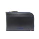 NEUF PORTE MONNAIE ST DUPONT LINE D SLIM 184001 CUIR BLEU MARINE COIN CASE 170€