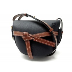 NEUF SAC A MAIN LOEWE GATE SMALL BANDOULIERE EN CUIR NOIR NEW HAND BAG 1750€