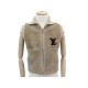 NEUF VESTE LOUIS VUITTON SANS MANCHE EN FOURRURE DE CASTOR M 38 SWEAT 3200€