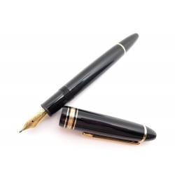 STYLO PLUME MONTBLANC MEISTERSTUCK 146 DORE 13659 A PISTON EN RESINE PEN 605€