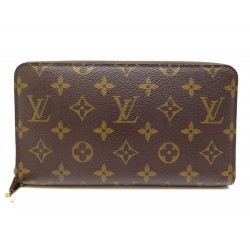 NEUF PORTEFEUILLE LOUIS VUITTON ZIPPY ORGANIZER M62581 MONOGRAM NEW WALLET 670€