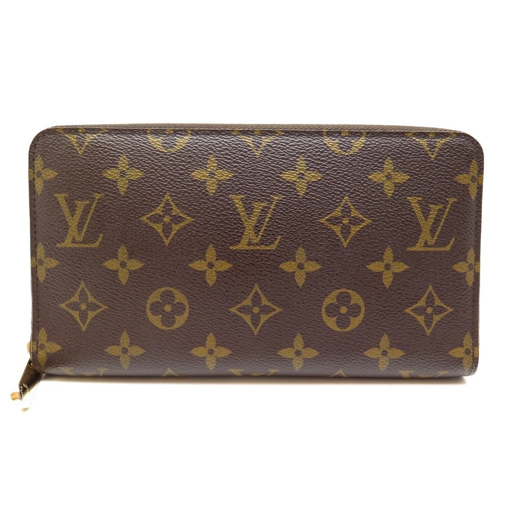 Louis Vuitton Monogram Zippy Organizer Wallet Brown - A World Of