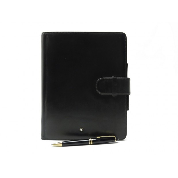 COUVERTURE AGENDA MONTBLANC ORGANISEUR GM 14875 10883 + STYLO MEISTERSTUCK 945€