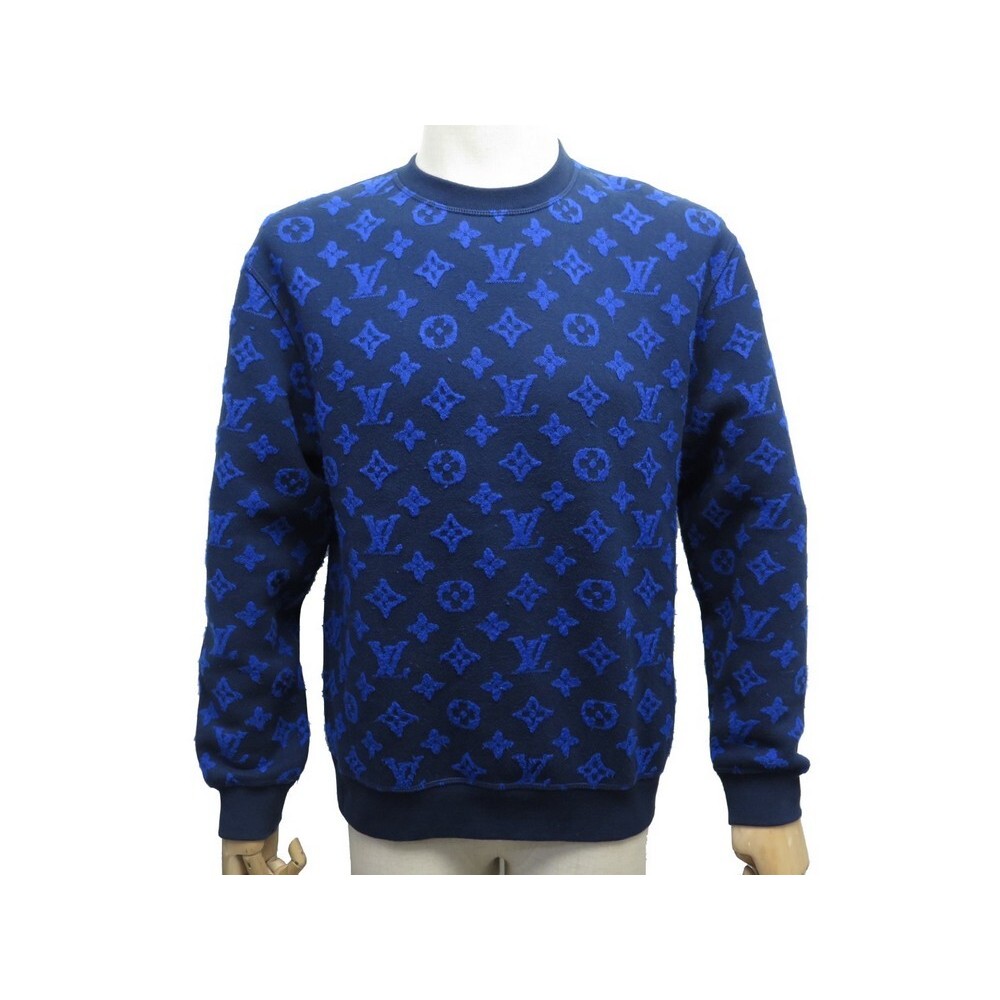 pull louis vuitton sweat monogram s 46 en coton