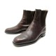 CHAUSSURES JM WESTON 723 8E 42 BOTTINES CHELSEA CUIR MARRON LEATHER BOOTS 950€