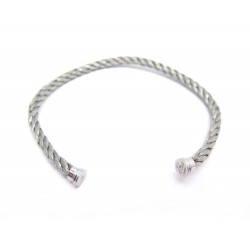 NEUF CABLE FRED POUR BRACELET GM 20 CM EN ACIER ARGENTE FORCE 10 NEW STEEL 330€