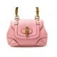 SAC A MAIN GUCCI BAMBOO 137368 EN CUIR GRAINE ROSE PINK LEATHER HAND BAG 2280€