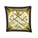 FOULARD HERMES ARMES DE CHASSE LEDOUX CARRE PLISSE SOIE + BOITE SILK SCARF 410€