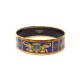 NEUF BRACELET HERMES TORANA T18 EN EMAIL BLEU + BOITE NEW ENAMEL JEWEL 505€