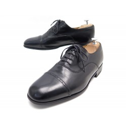 CHAUSSURES JM WESTON RICHELIEU BOUT DROIT 303 7E 41 LARGE 41.5 CUIR NOIR 790€