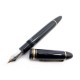 NEUF STYLO PLUME MONTBLANC MEISTERSTUCK 149 DORE NOIR 115384 PISTON PEN 800€