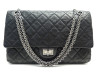 sac a main chanel grand 2.55 cuir matelasse noir