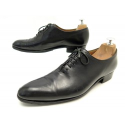 CHAUSSURES JM WESTON RICHELIEU CYCLISTE 402 FLORE 8.5D 42.5 CUIR NOIR SHOES 870€