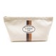 NEUF POCHETTE NECESSAIRE GOYARD PM PR SAC A MAIN 30CM TOILE BEIGE POUCH BAG 480€